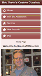 Mobile Screenshot of greensrifles.com
