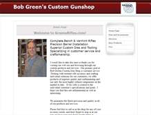 Tablet Screenshot of greensrifles.com